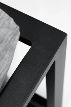 ARTELIA Matteo S Gartenlounge 3-Sitzer, anthrazit/grau, Aluminium, inkl. Polster & Hocker