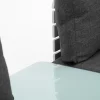 ARTELIA RN Round XL Gartenlounge für 6 Personen, weiß/grau, Aluminium, inkl. Polster, flexibel verstellbar