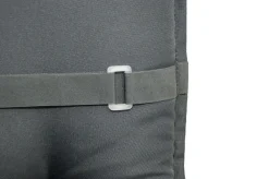DOPPLER Relax Comfort Relaxsesselauflage, anthrazit, Polyester, 175 x 50 x 7 cm, inklusive Befestigungsbänder