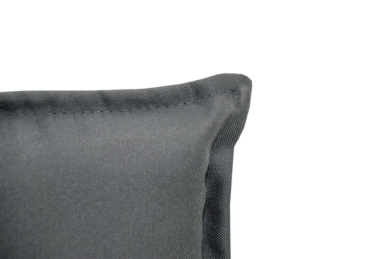 DOPPLER Relax Comfort Relaxsesselauflage, anthrazit, Polyester, 175 x 50 x 7 cm, inklusive Befestigungsbänder
