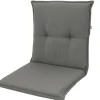 DOPPLER Stuhlauflage Niederlehner, grau, Dralon, 100x50x7cm, mit DuPont Teflon Markenimprägnierung