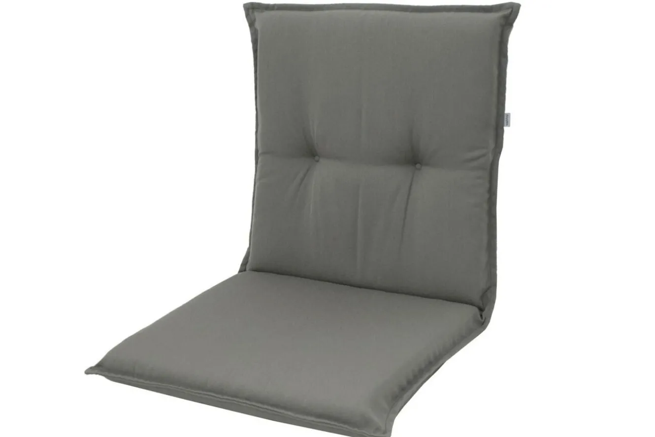 DOPPLER Stuhlauflage Niederlehner, grau, Dralon, 100x50x7cm, mit DuPont Teflon Markenimprägnierung