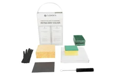 ELEMENTA Teak Kits 3-in-1 Box Pflegemittel, Holz & Hartholz, 2x 1000 ml, Cleaner & Shield