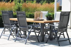 HARTMAN Alice Comfort Klappstuhl, xerix/anthrazit, Alu/Textilen