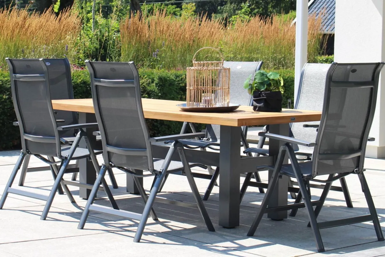 HARTMAN Alice Comfort Klappstuhl, xerix/anthrazit, Alu/Textilen