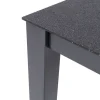 HARTMAN Alice Garten-Essgruppe, xerix/anthrazit, Alu/Textil, 160x95 cm, 6 Stapelsessel