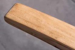 HARTMAN Alice Klappstuhl, xerix/schwarz, Alu/4x4 Textilen, mit Teak-Armlehnen