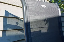 HARTMAN Alice/South Wales Garten-Essgruppe, xerix/natur, Alu/Teak/2x2 Textilen, 150/210x90 cm, 8 Klappstühle