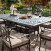HARTMAN Amalfi Garten-Essgruppe, bronze, Alu-Guss, 8 Diningsessel