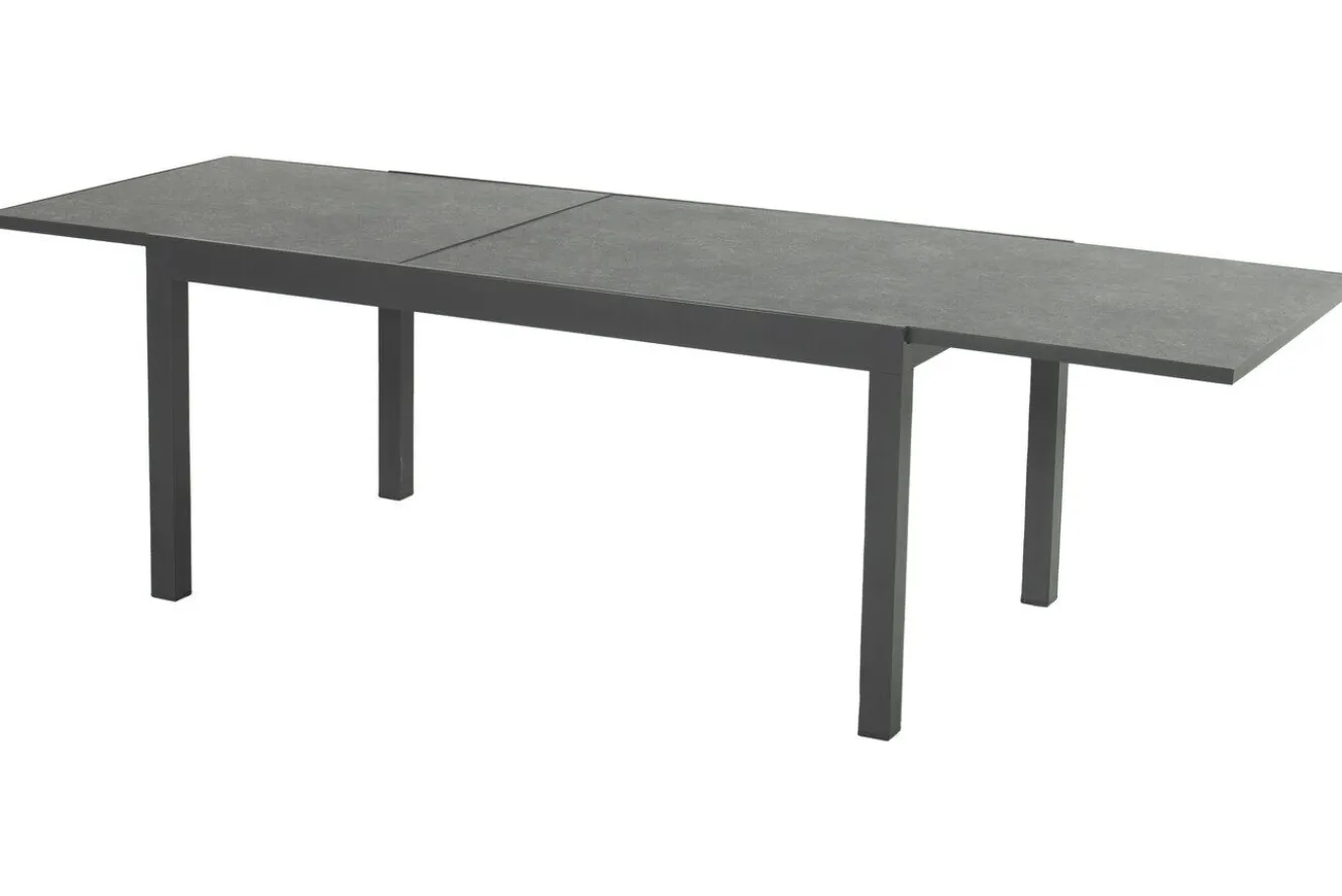 HARTMAN Ausziehtisch Tipperary xerix/stone grey, Aluminium/HPL, 160/260x93cm