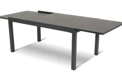 HARTMAN Garten-Essgruppe, xerix-anthrazit, Alu/HPL, 260/160x90 cm, 6 Sessel