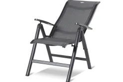 HARTMAN Tanger/Alice Comfort Garten-Essgruppe, xerix/grey wood, Aluminium/Keramik, 228x105cm, 6 Klappstühle