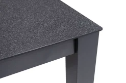 KETTLER Altura Garten-Essgruppe, anthrazit, Alu/Spraystone/Textil, 160 x 95 cm, 4 Klappstühle