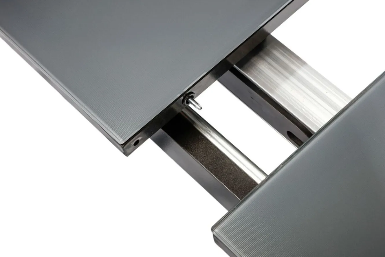 KETTLER Altura Garten-Essgruppe, anthrazit, Alu/Textilene, Tisch 180/240x100cm, 6 Stapelsessel
