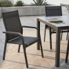 Kettler BasicPlus 4er-Set Stapelsessel, anthrazit/anthrazit, 0301205-7000