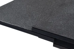 KETTLER BasicPlus Garten-Essgruppe, anthrazit, Alu / Spraystone / Textil, Tisch 180/280x100cm, 8 Klappstühle