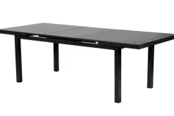 KETTLER BasicPlus Garten-Essgruppe, 8 Personen, ausziehbarer Tisch 180–240 cm, Aluminium/Textilene