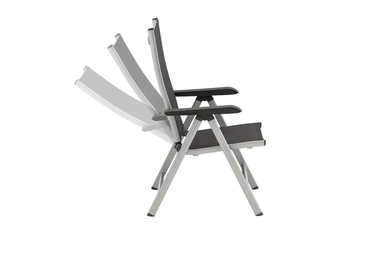 KETTLER BasicPlus Garten-Essgruppe, 8 Personen, ausziehbar, 180-240cm, Alu/Textilene, Klappstühle