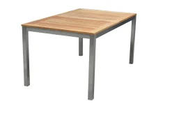 KETTLER BasicPlus Garten-Essgruppe mit 6 Sesseln, silber/anthrazit, Alu/Edelstahl, ausziehbar & klappbar, UV-beständig, pflegeleicht