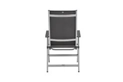 KETTLER BasicPlus Garten-Essgruppe, silber, Alu/Textilene, Tisch 180/240x100cm, 6 Stapel-, 2 Klappstühle