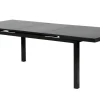 KETTLER BasicPlus Garten-Essgruppe, anthrazit, Alu/Textilene, Tisch 180/240x100cm, 8 Stapelsessel