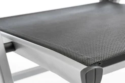 KETTLER BasicPlus Klappstuhl, silber/anthrazit, Alu/Textilene, 0301201-0000