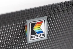 KETTLER BasicPlus Pro Balkon-Set, anthrazit, Aluminium/Textilene/KETTALUX, 80 x 80 cm, 2 Stapelstühle