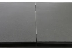 KETTLER BasicPlus Pro Garten-Essgruppe, anthrazit, Alu/Textilene/Spraystone, ausziehbare Tischplatte 180/240 x 100 cm, 6 Klappstühle