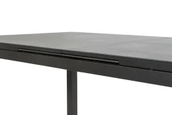 KETTLER BasicPlus Pro Garten-Essgruppe, anthrazit, Alu/Textilene, Tisch 180/240 x 90 cm, 6 Stapelsessel