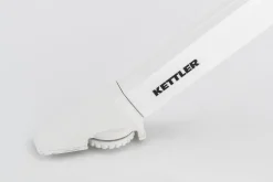 KETTLER Boulevard/Basic Plus Gartenessgruppe, weiß, Aluminium, Klapptisch 140 x 95 cm, 4 Klappstühle