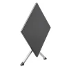 KETTLER BOULEVARD Klapptisch, silber/anthrazit, Alu/KETTALUX, 80 x 80 cm, klappbar, 0307018-0000