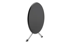 KETTLER BOULEVARD Klapptisch, silber/anthrazit, Alu/KETTALUX, Ø100cm, klappbar, robust, 0307016-0000