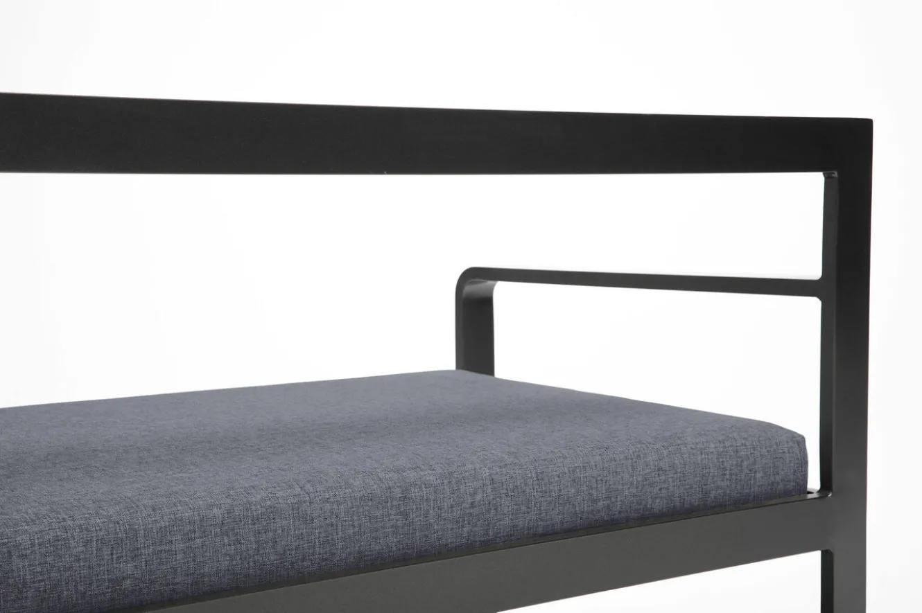 KETTLER Ocean Dining-Lounge, anthrazit/grau, 223 x 200 cm, inkl. Kissen, 0320831-7100