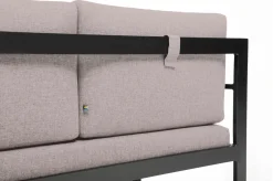 KETTLER Ocean Dining-Lounge Exklusivmodell, anthrazit/taupe, 220 x 200 cm, inkl. Kissen, 0320831-7000