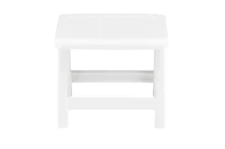 KETTLER Roma Hocker, weiß, Kunststoff, 48 x 46 x 38 cm, 01038-000