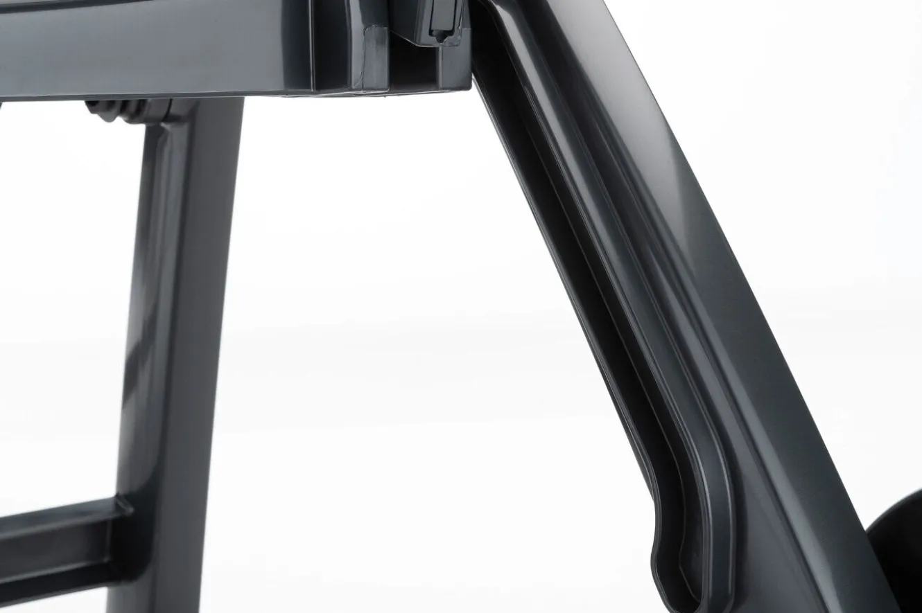KETTLER Roma Rollliege, anthrazit, Kunststoff, 185 x 71 x 40,5 cm, 01638-700