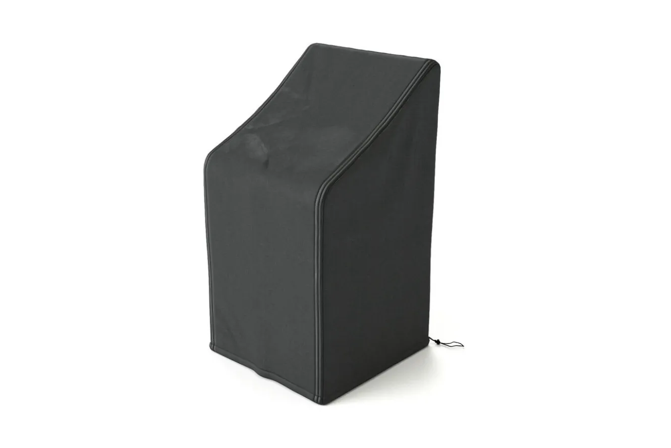 OUTFLEXX Abdeckhaube für Dining-Sessel, schwarz, Polyester, TPU 420D Ripstop-Gewebe, 65 x 79 x 65/112 cm, mit Zugband