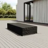 OUTFLEXX Abdeckhaube für Gartenlounges, schwarz, Ripstop-Gewebe/Polyester, 230 x 80 x 40 cm, wasserabweisend, UV-Schutz