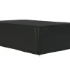 OUTFLEXX Abdeckhaube für Garten-Essgruppen, schwarz, Ripstop-Gewebe/Polyester, 270 x 170 x 80 cm, wasserabweisend, UV-Schutz