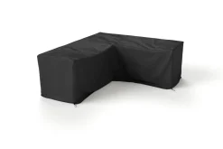 OUTFLEXX Abdeckhaube für Gartenlounges, schwarz, Ripstop-Gewebe/Polyester, 225 x 80 x 80 cm, wasserabweisend, UV-Schutz