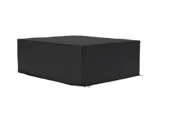 OUTFLEXX Abdeckhaube für Gartenlounge, schwarz, Polyester, TPU 420D Ripstop-Gewebe, 310 x 180 x 68 cm, uv-schutz, mit Kordelzug