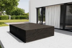 OUTFLEXX Abdeckhaube für Gartenlounges, schwarz, Ripstop-Gewebe/Polyester, 161 x 151 x 63 cm, wasserabweisend, UV-Schutz