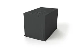 OUTFLEXX Abdeckhaube für Hollywoodschaukel, schwarz, Ripstop-Gewebe/Polyester, 252 x 152 x 162 cm, wasserabweisend, mit Reißverschluss, UV-Schutz