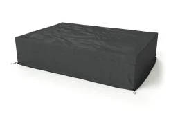 OUTFLEXX Abdeckhaube für Loungemöbel, schwarz, Ripstop-Gewebe/Polyester, 184 x 264 x 60 cm, wasserabweisend, UV-Schutz