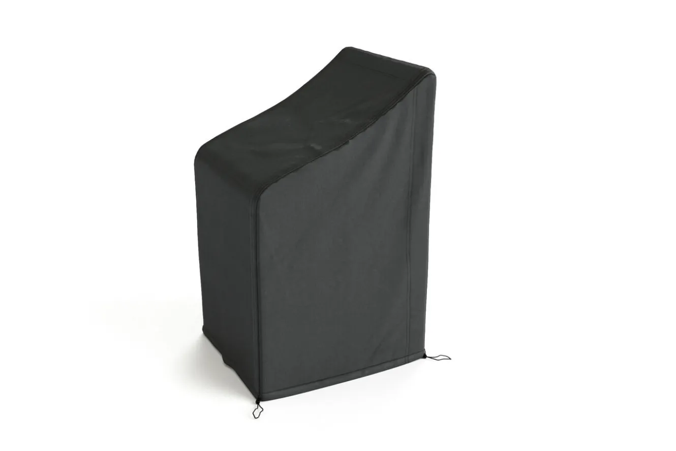 OUTFLEXX Abdeckhaube für Stühle, schwarz, Ripstop-Gewebe/Polyester, 83 x 63 x 122 cm, wasserabweisend, UV-Schutz
