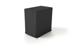 OUTFLEXX Abdeckhaube für Strandkorb, schwarz, Ripstop-Gewebe/Polyester, 137 x 107 x 177 cm, wasserabweisend, mit Reißverschluss, UV-Schutz