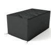 OUTFLEXX Abdeckhaube für Tische, schwarz, Polyester, TPU 420D Ripstop-Gewebe, 222 x 122 x 74 cm, mit Kordelzug