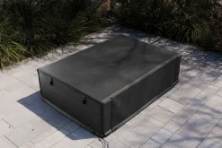 OUTFLEXX Abdeckhaube, schwarz, Polyester, TPU 420D Ripstop-Gewebe, 97 x 67 x 28 cm, mit Kordelzug
