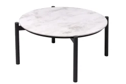 OUTFLEXX Altea Gartenlounge für 5-6 Personen, beige-weiß, Aluminium/Polyesterbezug, wetterfest und pflegeleicht