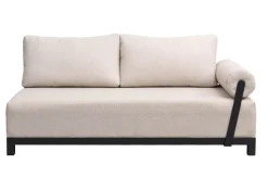 OUTFLEXX Altea Gartenlounge für 5-6 Personen, beige-weiß, Aluminium/Polyesterbezug, wetterfest und pflegeleicht